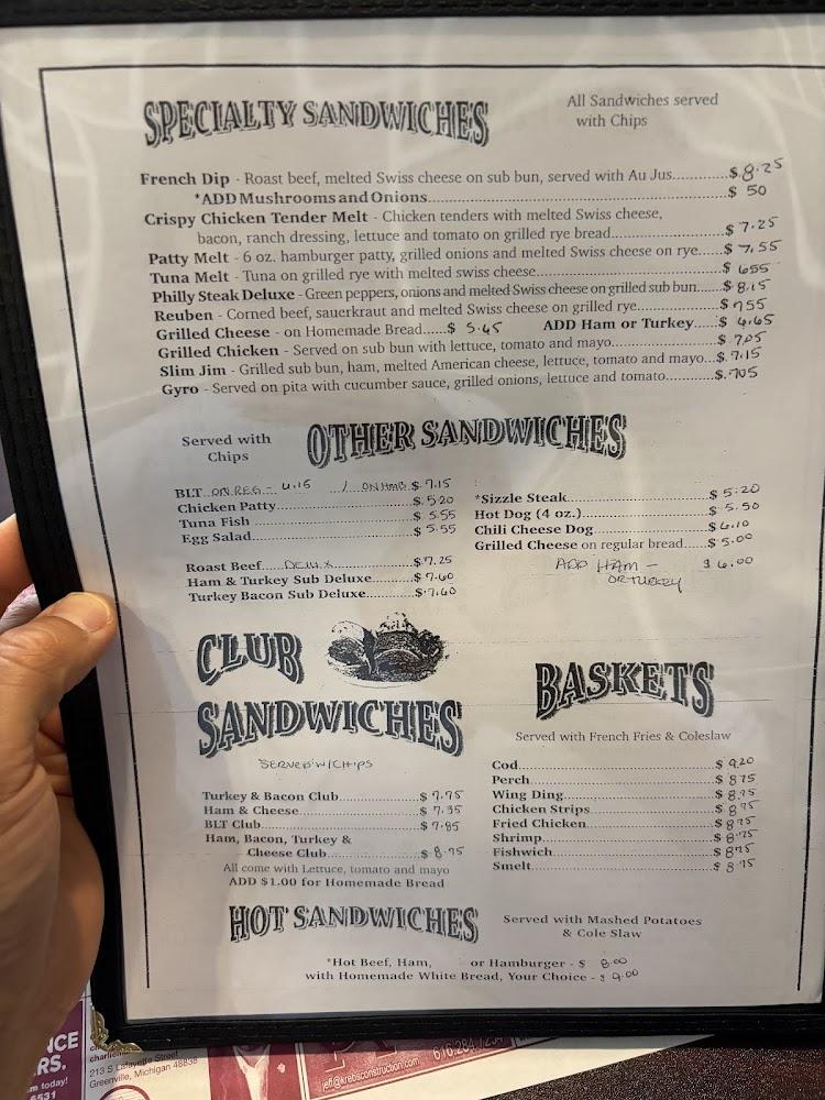 Margo's Family Restaurant Menu image 4